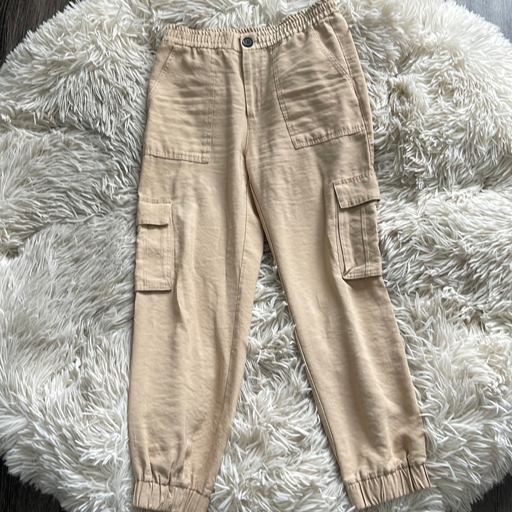 Tan cargo pants